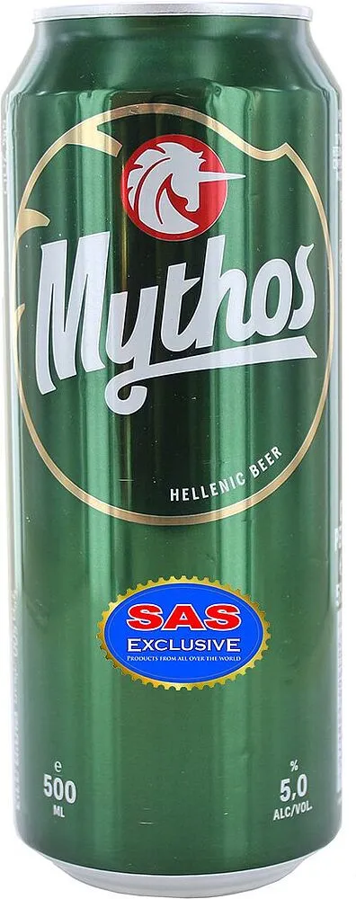 Beer "Mythos" 0.5l
