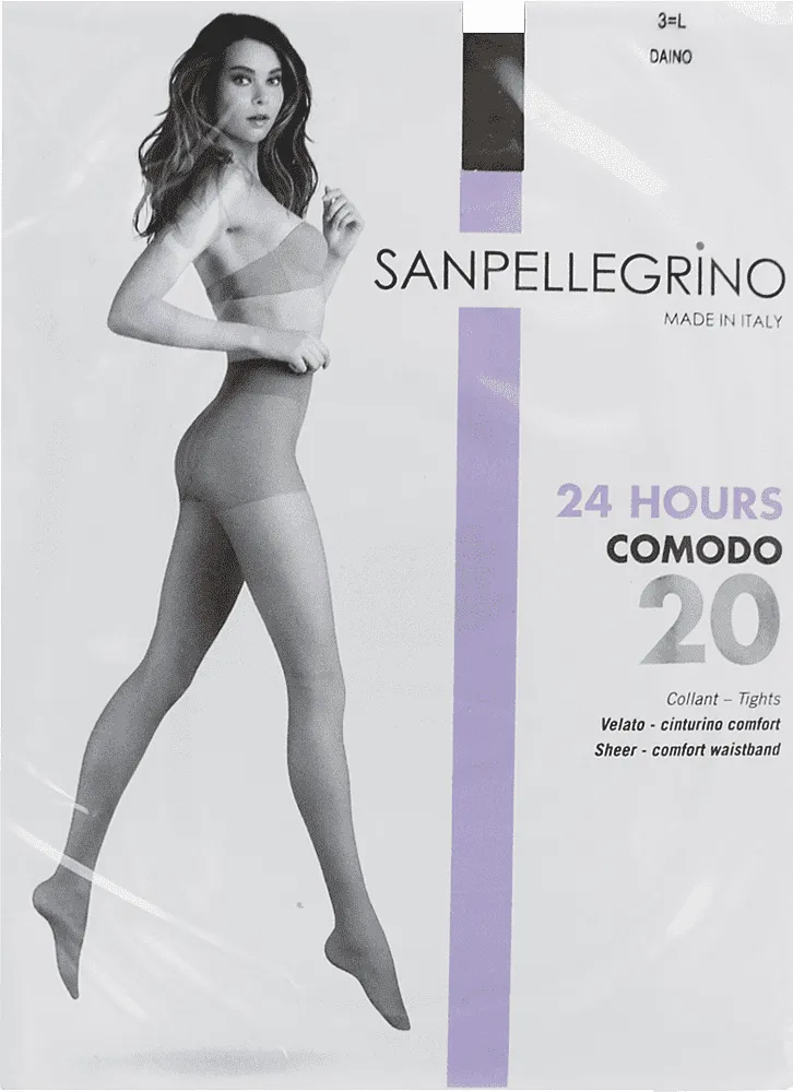 Beige tights "Sanpellegrino Comodo Daino 20 Den N3"
