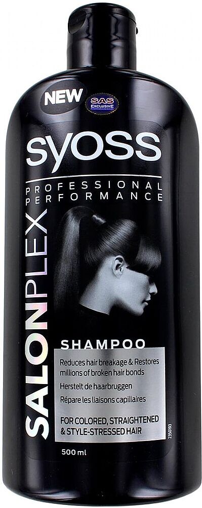 Shampoo "Syoss Professional Performance SalonPlex" 500ml