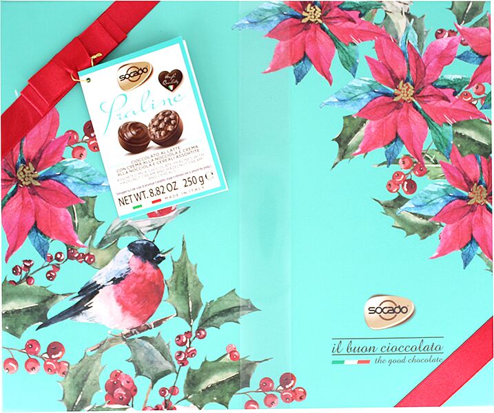 Chocolate candies collection "Socado Praline" 250g