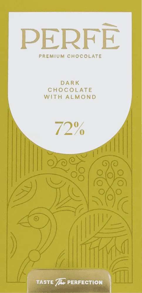 Chocolate bar with almonds "Perfe" 100g±3%
