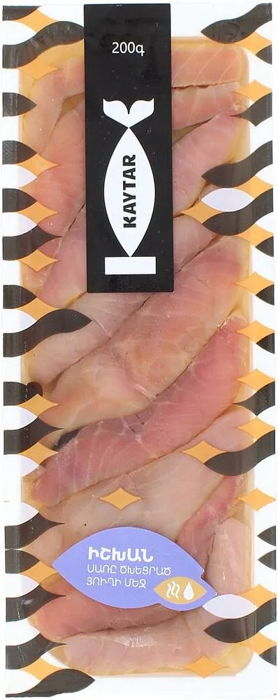 Smoked trout fillet "Kaytar" 200g
