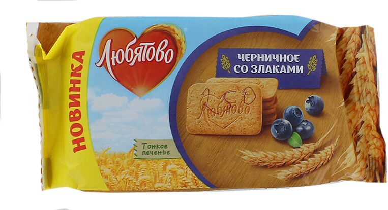 Bilberry cookies "Lyubyatovo" 114g