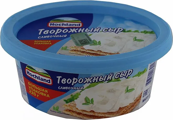 Curd creamy cheese "Hochland" 220g