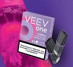 Էլեկտրական ծխախոտ «VEEV» 2 հատ, 2000 ծուխ, Հապալաս և Նուռ
