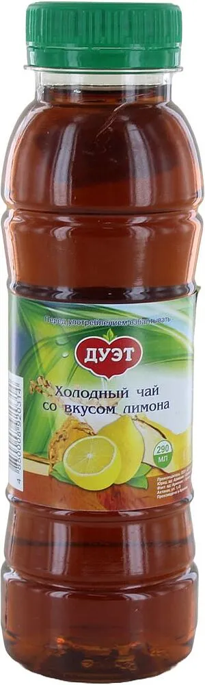 Ice lemon flavored tea "Duet" 290ml 
