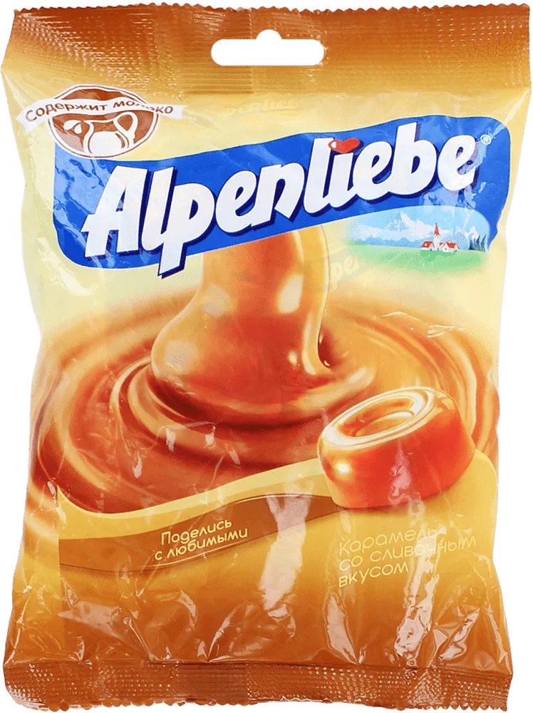 Caramel candies "Alpenliebe" 150g
