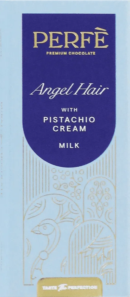 Chocolate bar with pistachio cream & cotton candy "Perfe Angel Hair Dubai" 85g±3%
