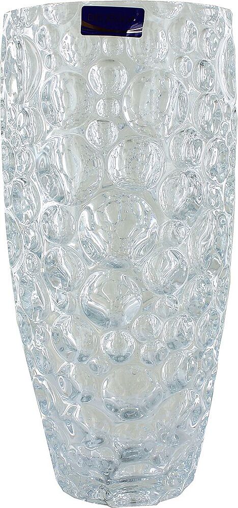 Glass flower vase 