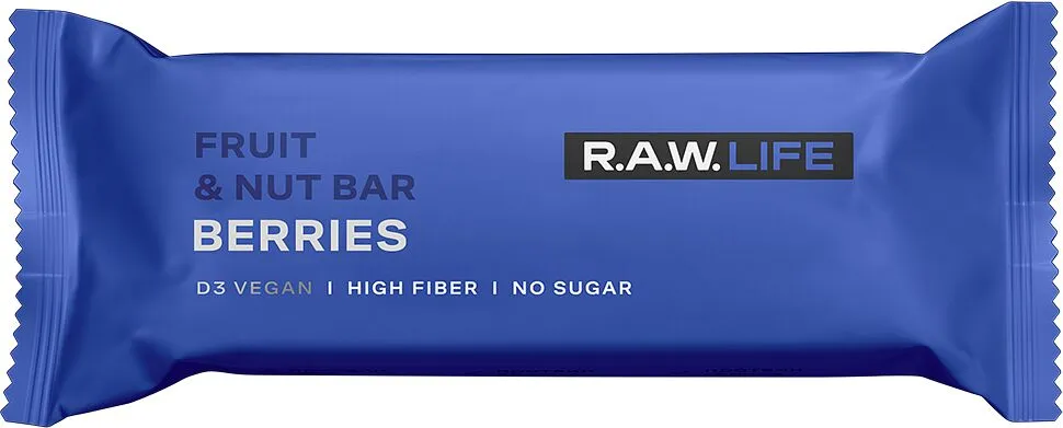Fruit & nut stick "R.A.W Life" 47g 