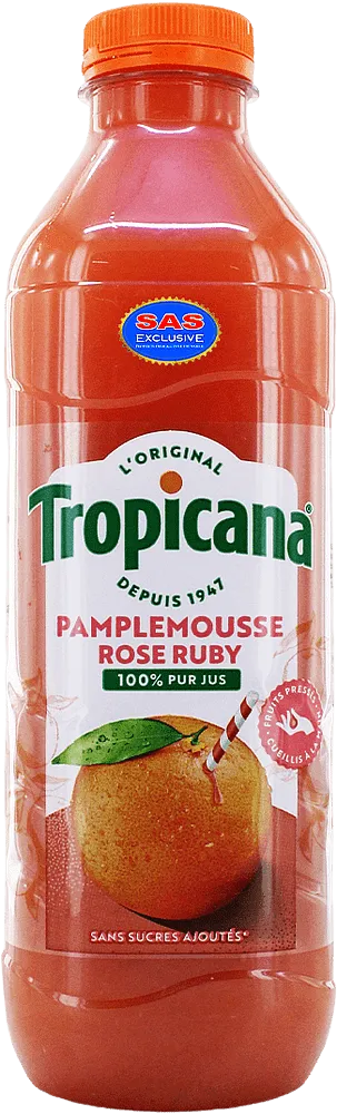 Grapefruit juice "Tropicana Pamplemousse Rose" 1l