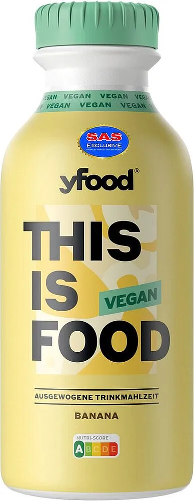 Banana drink "Yfood Vegan" 500ml 