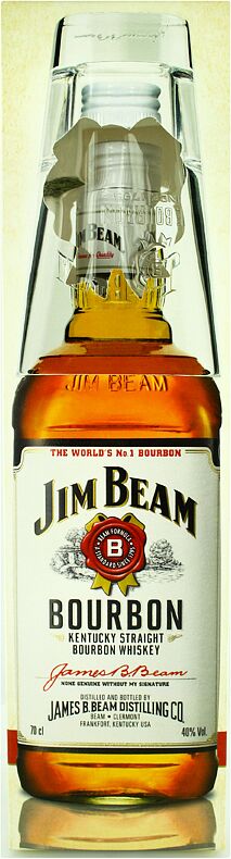 Whiskey "Jim Beam Bourbon" 0.7l    