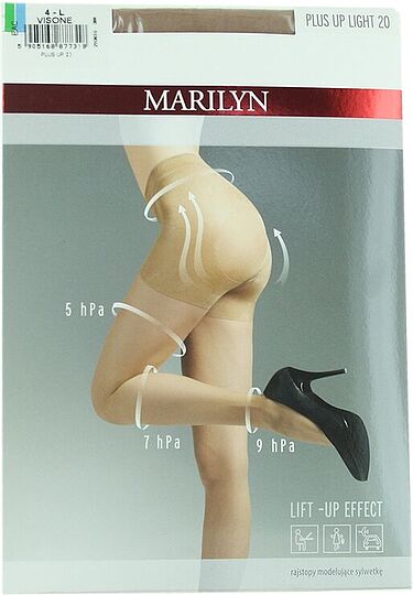 Զուգագուլպա «Marilyn Plus Up Light 20 Den N4» Մարմնագույն