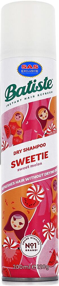 Dry shampoo "Batiste Sweetie" 200ml