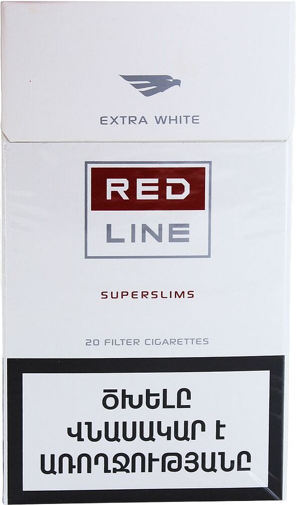 Cigarettes "Red Line Extra White Superslims"