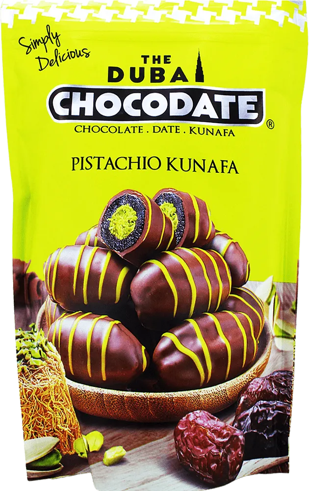 Date in chocolate "Chocodate The Dubai Pistachio Kunafa" 230g
