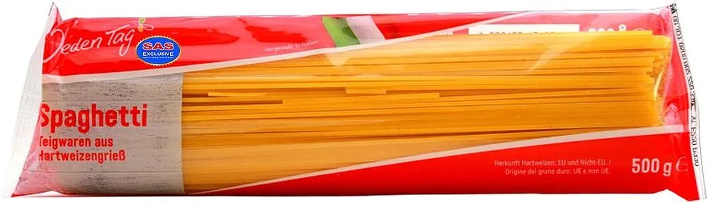 Spaghetti "Jeden Tag'' 500g

