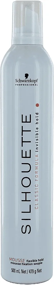 Մազերի մուս «Schwarzkopf Silhouette Invisible Hold» 500մլ
