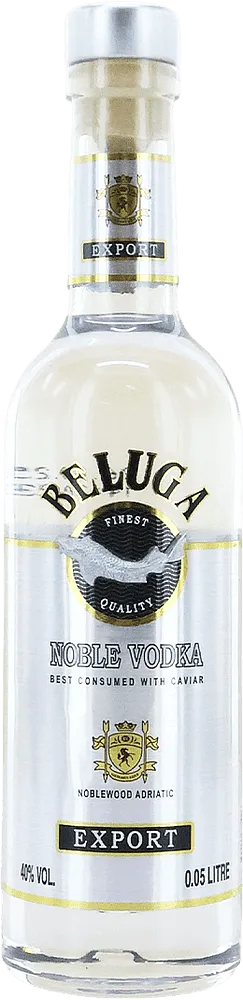 Водка "Beluga Noble Export" 0.05л