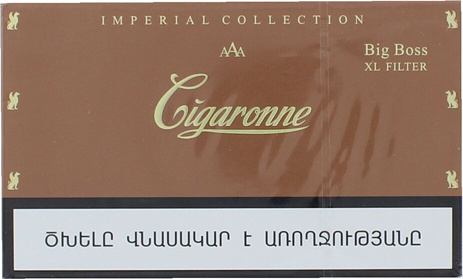 Сигареты "Cigaronne Big Boss XL Filter"