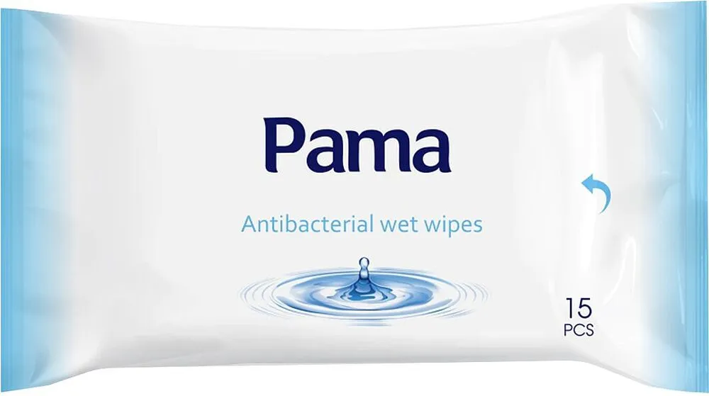 Wet wipes "Pama Universal" 15pcs.