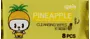 Wet wipes "Oxijim Ai Xiao Jin Pineapple" 8 pcs