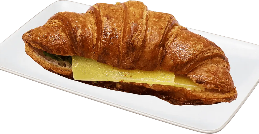 Chicken croissant sandwich