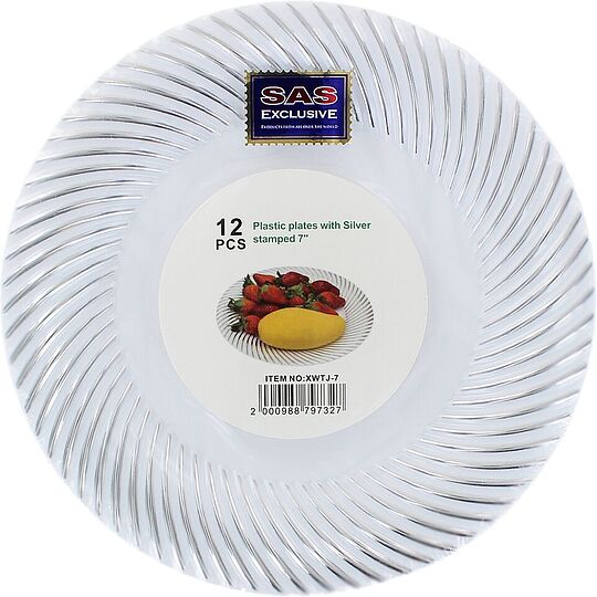 Disposable plates 12pcs.