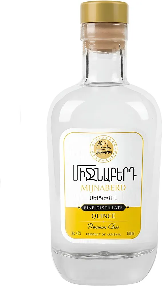 Quince vodka "Миджнаберд" 0.5l
