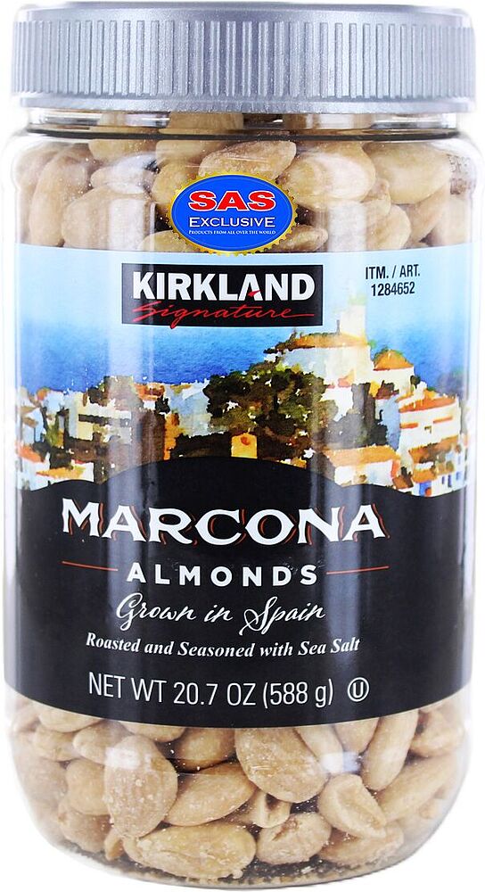 Almond with salt "Kirkland Marcona" 588g