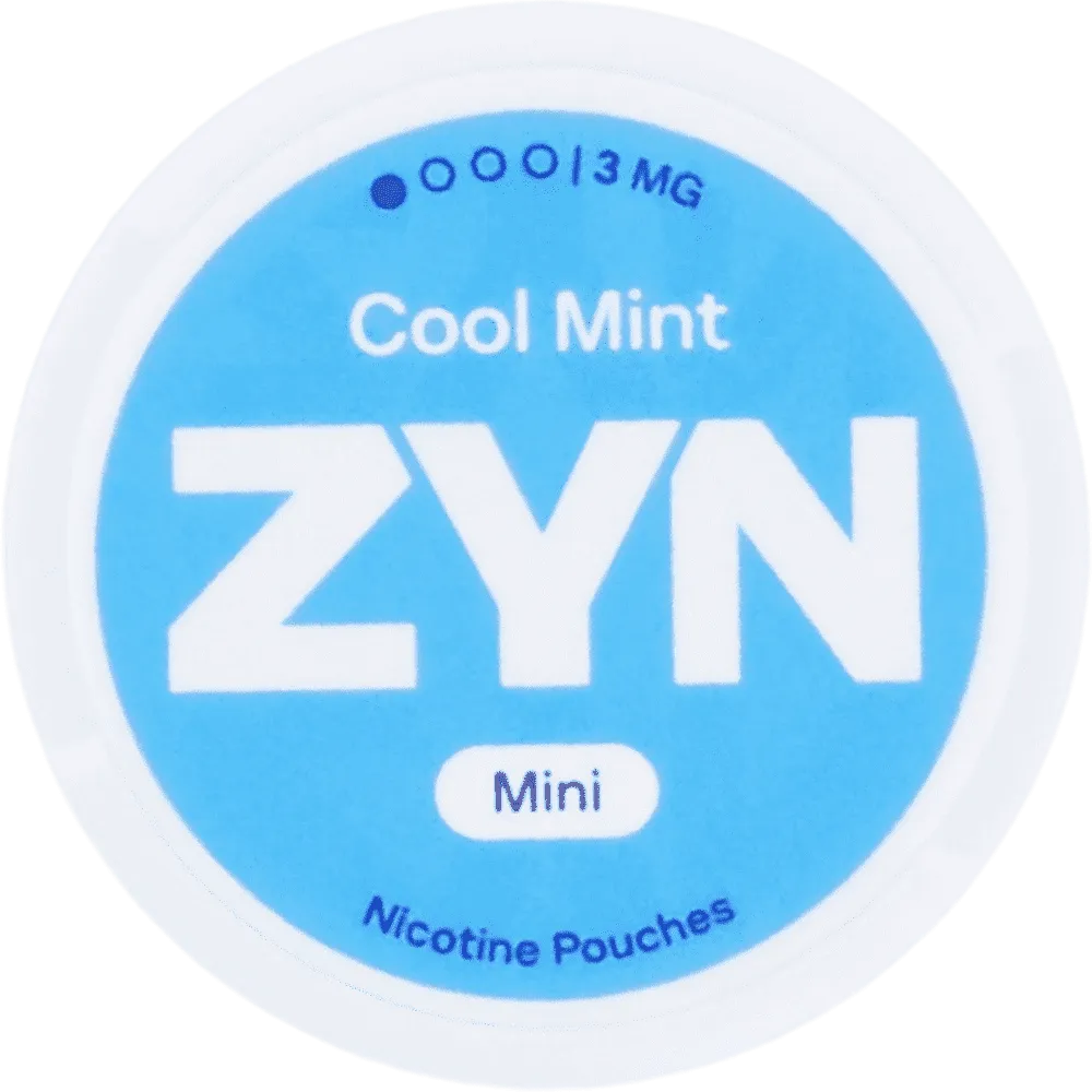 Nicotine mint flavored pouches "Zyn Cool Mint Mini" 3mg
