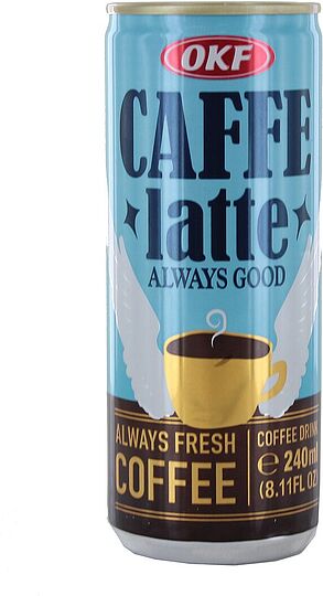 Սուրճ սառը «OKF Caffe Latte» 240մլ 