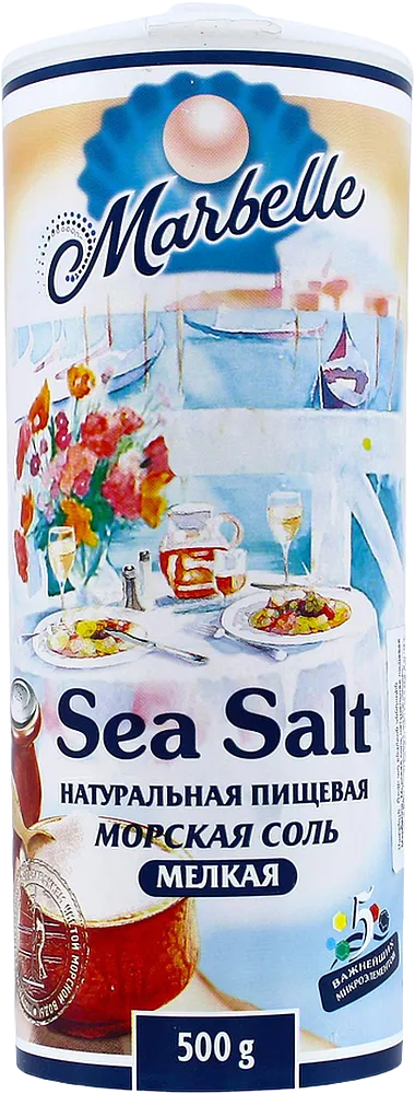 Sea salt "Marbelle" 500g