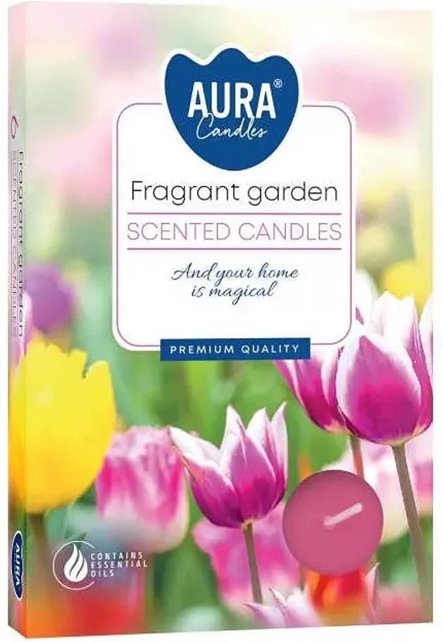 Aromatic candle "Aura" 6 pcs
