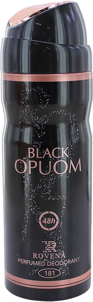 Aerosol deodorant "Rovena Black Opuom" 200ml
