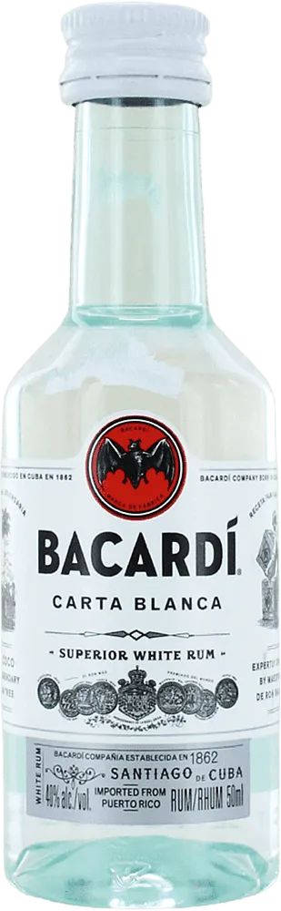 Rum "Bacardi Superior" 0.05l  