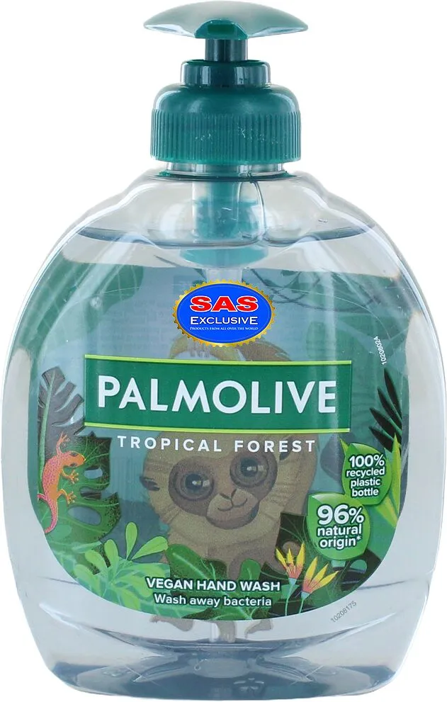Antibacterial liquid soap "Palmolive Tropical Forest" 300ml

