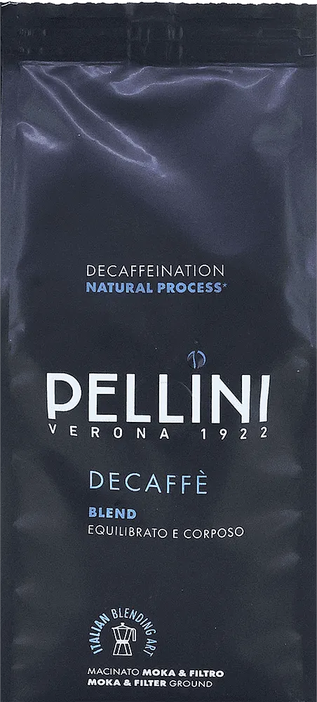 Սուրճ աղացած առանց կոֆեինի «Pellini Verona 1922» 185գ