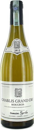 Գինի սպիտակ «Chablis Grand Cru Bougros Domaine Servin 0.75լ