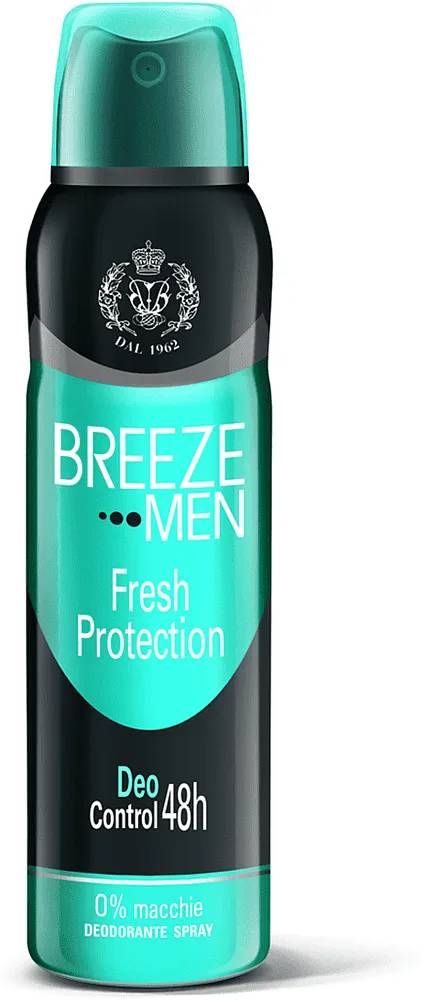 Aerosol deodorant "Breeze Men Fresh Protection" 150ml
