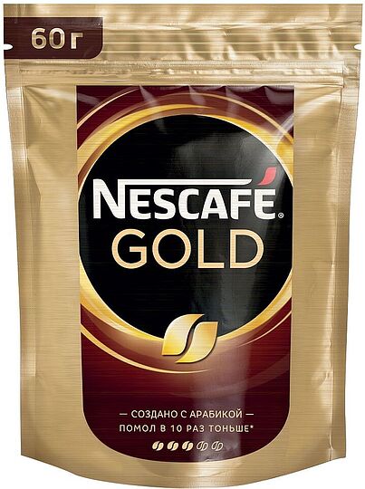 Սուրճ լուծվող «Nescafe Gold» 60գ