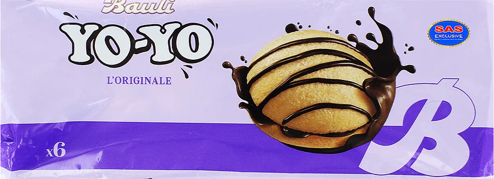Biscuit with chocolate cream "Bauli Yo-Yo L'original" 210g