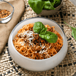 Spaghetti with Bolognese sauce