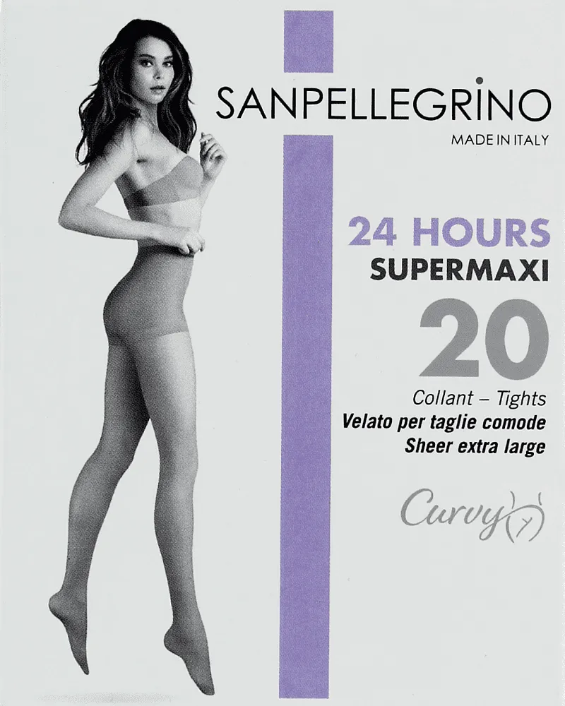 Beige tights "Sanpellegrino Supermaxi Daino 20 Den N5"
