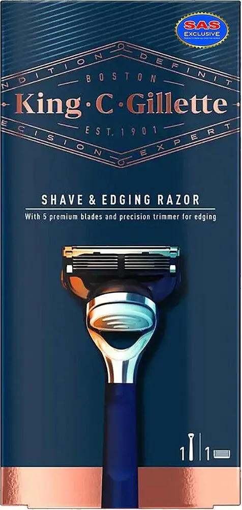 Shaving system "Gillette Shave & Edging Razor" 1pcs.
