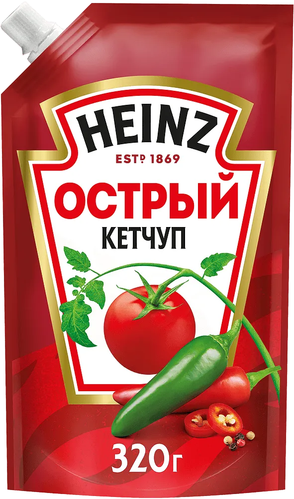 Кетчуп острый  "Heinz Острый" 350г