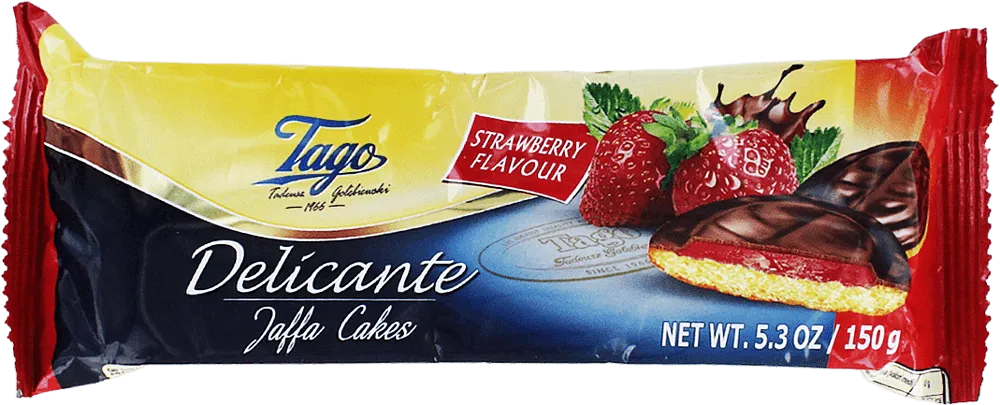 Cookies with strawberry jelly filling "Tago Delicante Jaffa" 150g