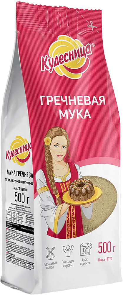 Buckwheat flour "Kudesnica" 500g
