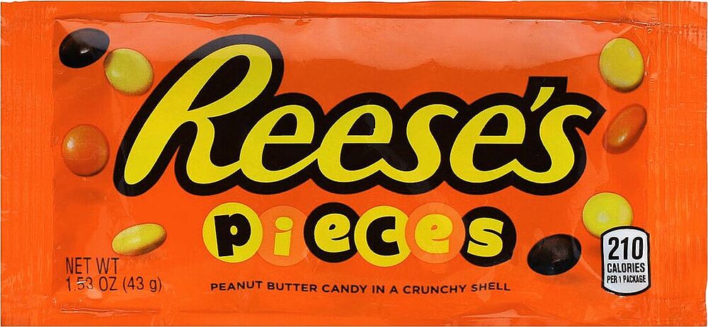 Dragee with peanut butter "Reese's" 43g
